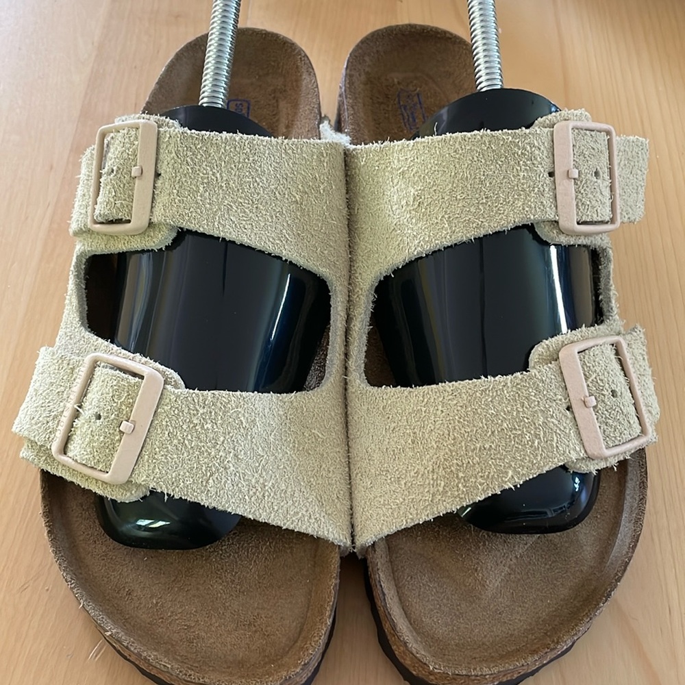 Birkenstock Arizona Soft Footbed Slides Size 41